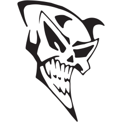 Sticker Tête de Mort 31