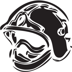 Sticker Casque de Pompier