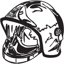 Sticker Casque de Pompier 5