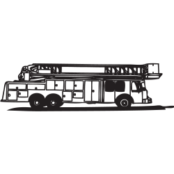 Sticker Camion de Pompier