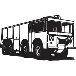 Sticker Camion de Pompier 1