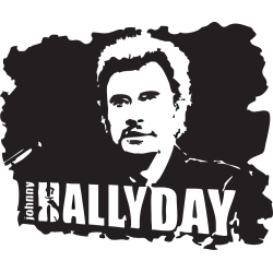 Sticker Johnny Hallyday 1