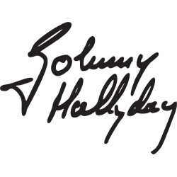 Sticker Johnny Hallyday 3