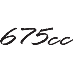 Sticker Triumph 675cc