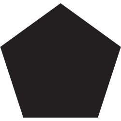 Sticker Forme Pentagone