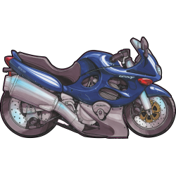 Sticker 686 GSXF