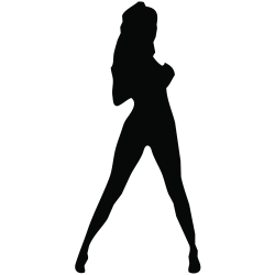 Silhouette Femme Sexy