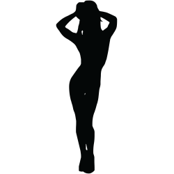 Silhouette Femme Sexy 16