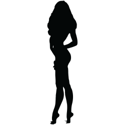 Silhouette Femme Sexy 17