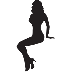 Silhouette Femme Sexy 60