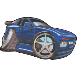 Autocollant 727-Porsche-944