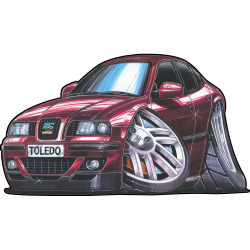 Autocollant 730-Seat-Toledo