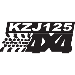 Logo 4x4 Kzj125