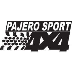 Logo 4x4 Pajero Sport