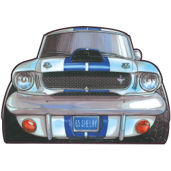 Stickers 760-Ford-Mustang