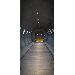 Sticker Porte Tunnel Sombre