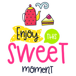 Autocollant Enjoy This Sweet Moment