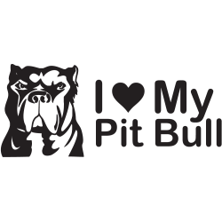 Jdm I Love My Pitbull