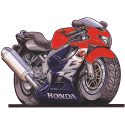 Autocollant 850-Honda-CBR-600F