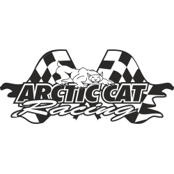 Sticker Arctic Cat Racing