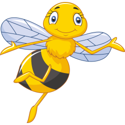 Autocollant Abeille Enfant