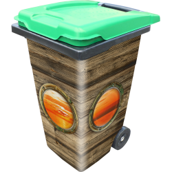 Sticker Poubelle Hublots