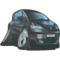 Autocollant 901-Renault Avantime
