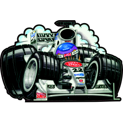 Autocollant F1_BMW_Schumacher