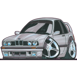 Autocollant 95-325i Coupe