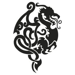 Sticker dragon