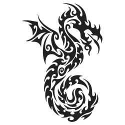 Sticker dragon