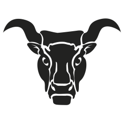 Sticker Signe du Zodiaque Taureau