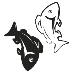 Sticker Signe du Zodiaque Poisson