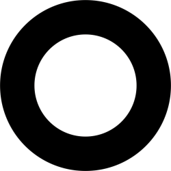 Sticker Forme Rond Creux