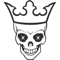 Sticker Tête de Mort 13