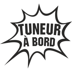 Sticker Humour Tuneur