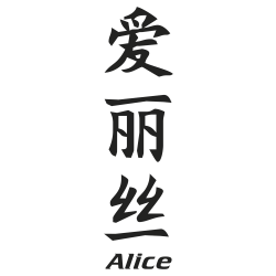 Prenom Chinois Alice