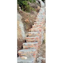 Sticker Porte Escalier En Trompe oeil 6