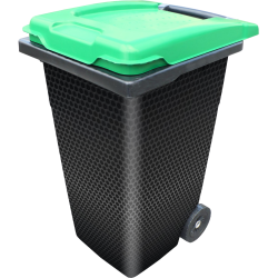 Sticker Poubelle Carbone