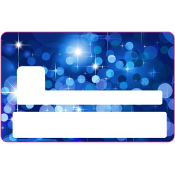 Sticker CB Abstrait - Skin pour Carte Bancaire