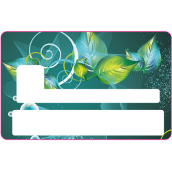 Sticker CB Abstrait - Skin pour Carte Bancaire 3