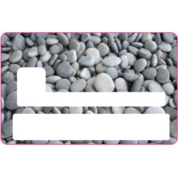 Sticker CB Galets - Skin pour Carte Bancaire