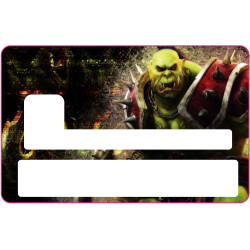 Sticker CB World Of Warcraft 3 - Skin pour Carte Bancaire
