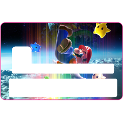 Sticker CB Mario - Skin pour Carte Bancaire 1