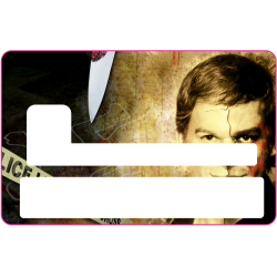 Sticker CB Dexter - Skin pour Carte Bancaire