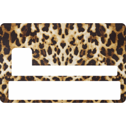 Sticker Cb Panthère - Skin Pour Carte Bancaire