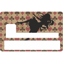 Sticker Cb Alice - Skin Pour Carte Bancaire
