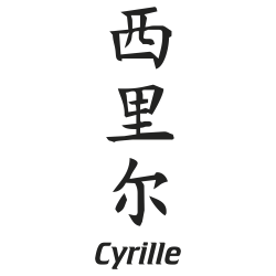 Prenom Chinois Cyrille