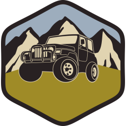 Autocollant 4x4 Offroad Blason