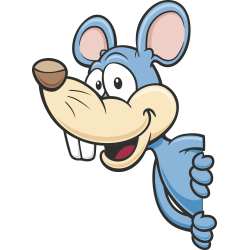 Autocollant Enfant Souris